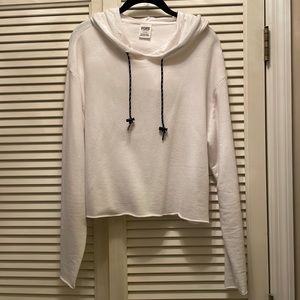 Victorias Secret, Pink Cropped Hoodie